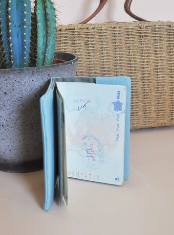 Protège passeport en coton bio - Plusieurs modèles