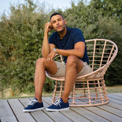 Chaussures véganes Bleu Nuit - Gaïa