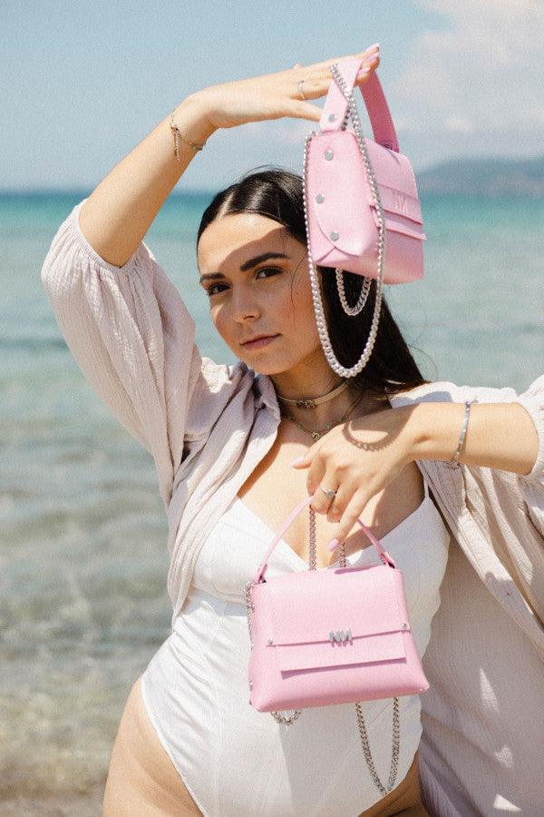 Petit sac à main I MYIA rose