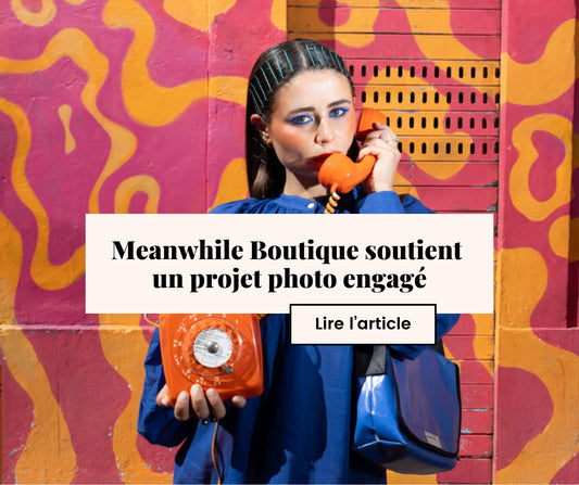 Exposition photo Normes Mal.es contre le harcèlement - femme au téléphone