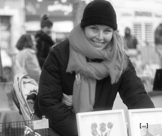 Louise créatrice de la marque Studio Tambouille