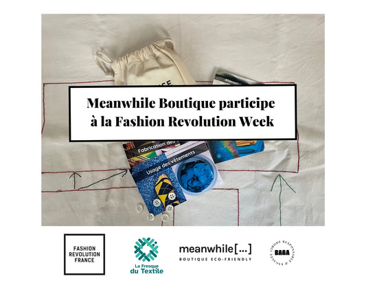 Meanwhile Boutique participe à la Fashion Revolution Week