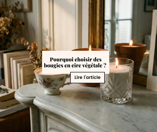 Pourquoi choisir des bougies en cire végétale ? 