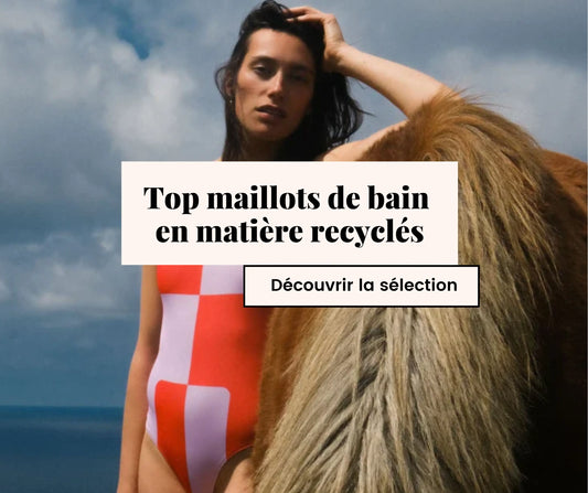 Top maillots de bain  en matière recyclés