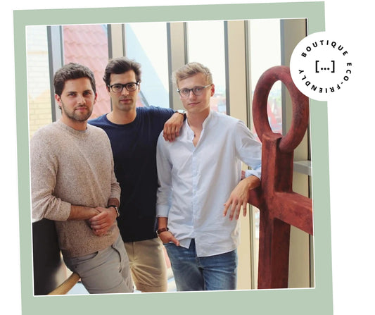 Johannes, Artjem et Fabian sont les fondateurs de la marque de sacs urbains et responsables [ KAPTEN AND SON ]