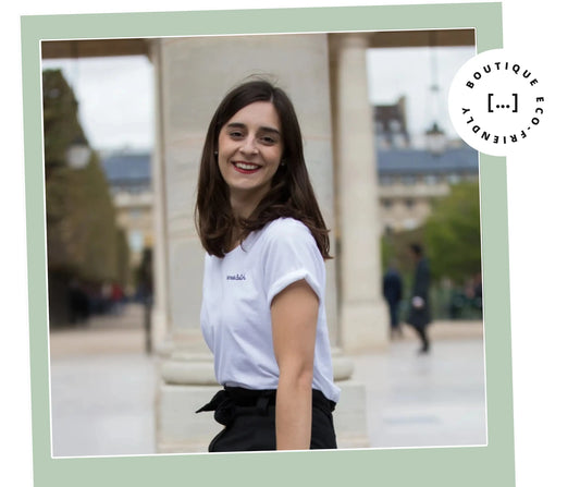 Alice fondatrice de la marque de chaussettes française