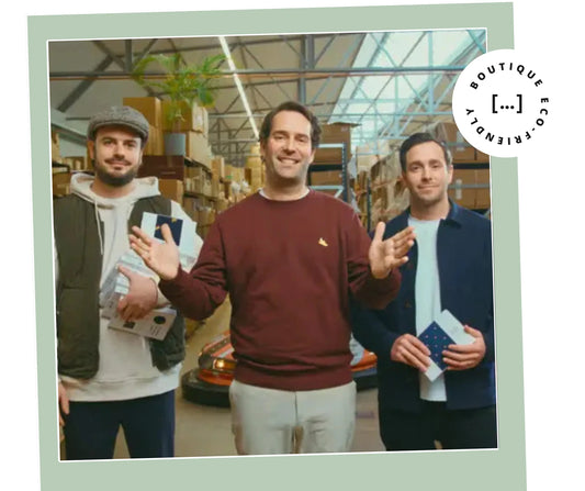 Job, Wouter et Nick fondateurs de la marque de sous-vêtements originaux, performants et responsables [ A-dam ]