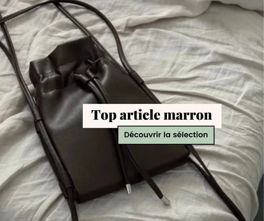 article marron couleur de l'année 2025