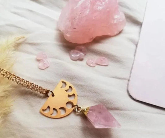 Top 6 des bijoux en pierres semi-précieuses roses - Meanwhile Boutique