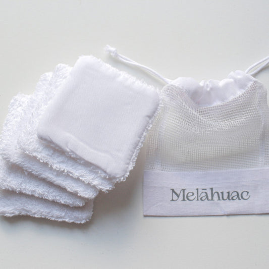 Lot de 5 lingettes réutilisables