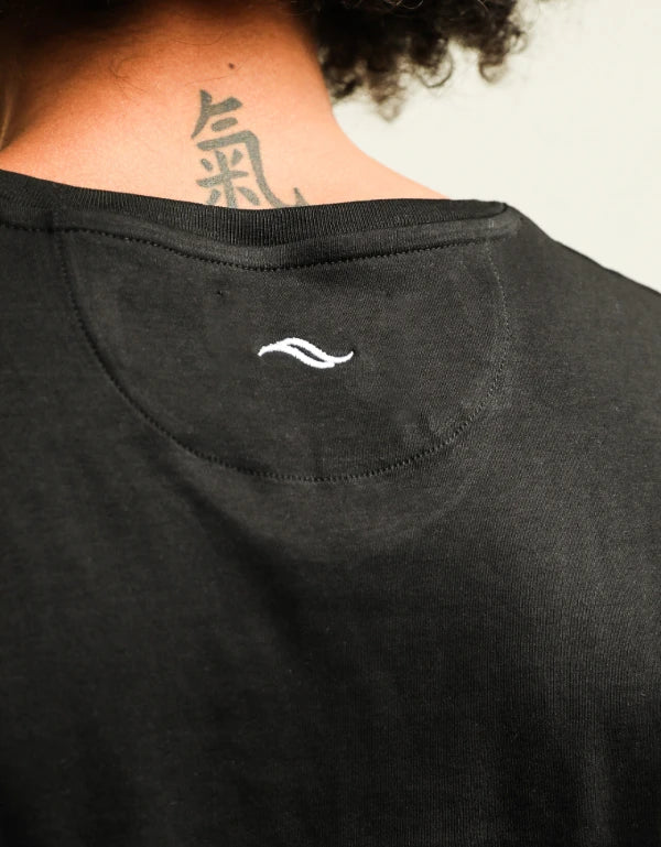 Tee-shirt coton bio Pima - Unisexe noir