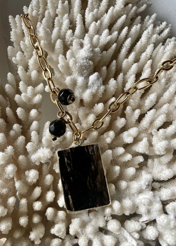 Collier en Onyx