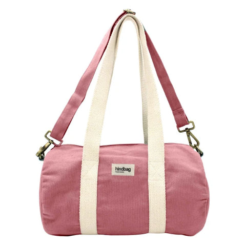 Mini sac polochon Blush en coton bio