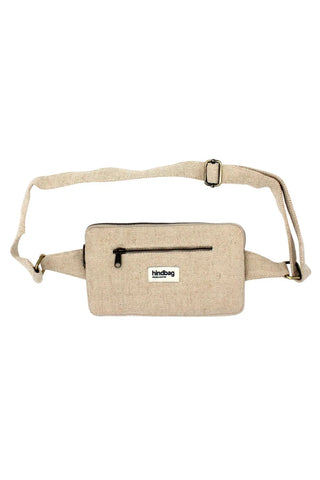 Sac banane en coton bio et Jute