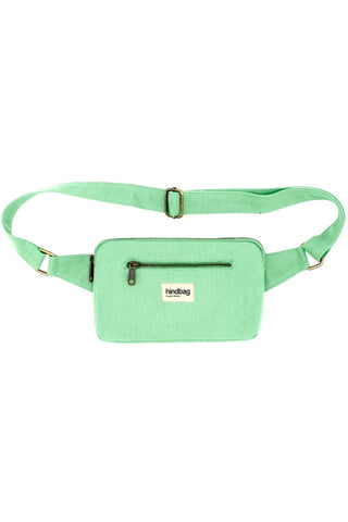 Sac banane Menthe Glacée en coton bio 