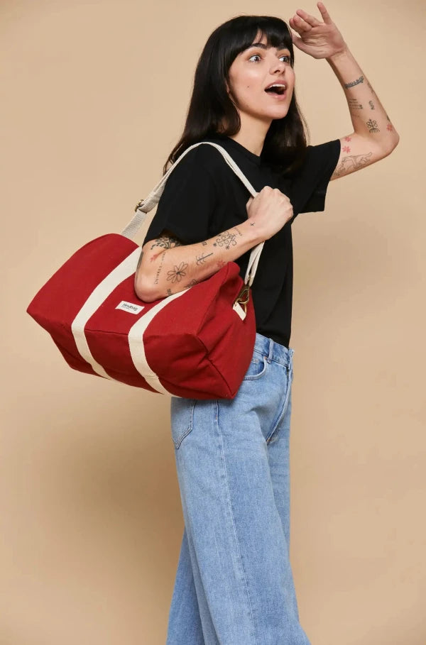 Sac bowling Terracotta en coton bio