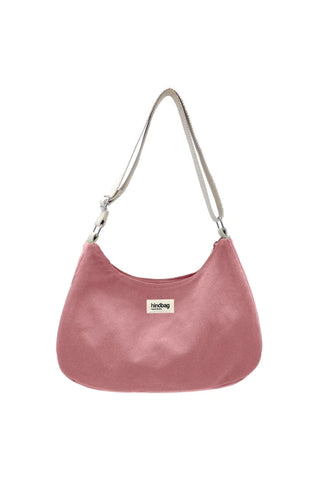 Sac baguette Rose blush en coton bio - Rosa