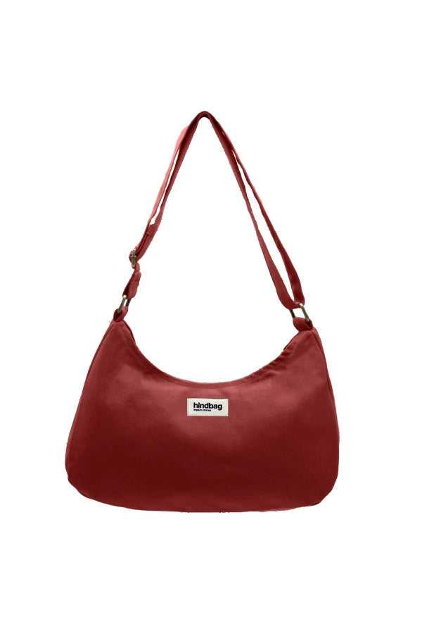 Sac baguette Terracotta en coton bio - Rosa