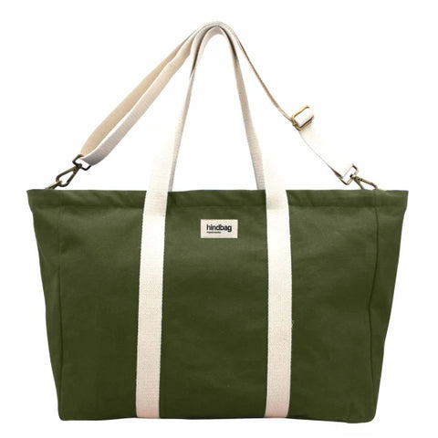 Sac cabas Olive en coton bio - Jean