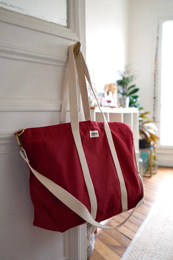 Sac cabas Terracotta en coton bio - Jean