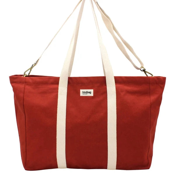 Sac cabas Terracotta en coton bio - Jean