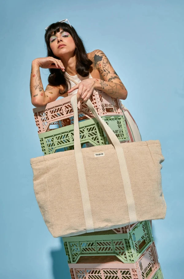 Sac cabs Jute en coton bio - Jean