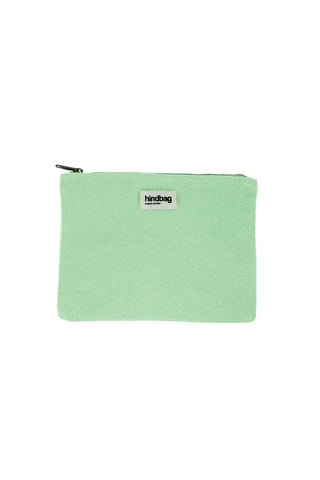Pochette Menthe Glacée en coton bio - Ema