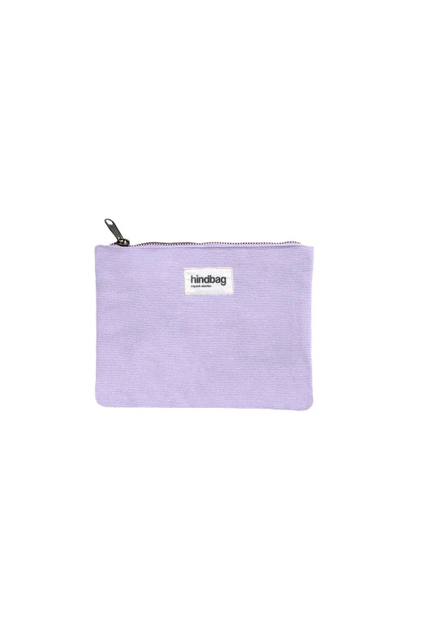 Pochette Lilas en coton bio - Lou