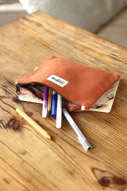 Pochette Sienne en coton bio - Lou