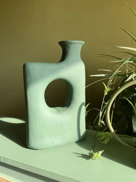 Poteries vase marocaines "les Greens" en céramique