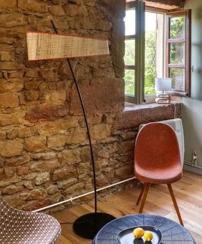 Lampadaire éco-responsable bohème et au design vintage