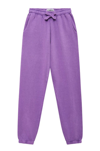 Jogging en coton bio Lilas - Adam