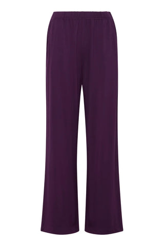 Pantalon en jersey mauve vegan pour femme - Binita