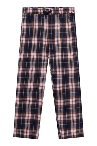 Pantalon de pyjama en coton bio pour hommes mauve - JIM JAM