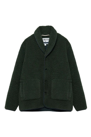 Manteau en polaire recyclé PET Vert foncé - Mateo