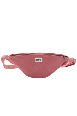 Grand Sac banane Rose blush en coton bio - Sasha