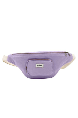 Sac banane XL Lilas en coton bio - Sofia