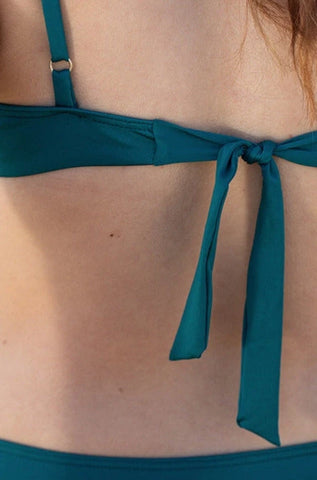 Haut de bikini triangle Aquamarine - Kara