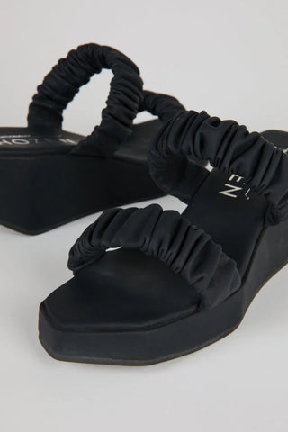Sandale à plateforme Noir - Phorna IB x HOZEN