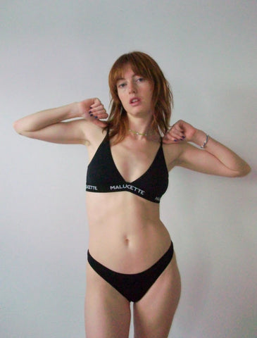 Soutien gorge sans armature noir