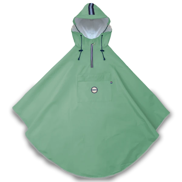 Cape de pluie vélo mixte pour cycliste 100% recyclé - Cap Lizard