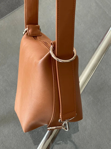 Sac Fold en cuir vegan - Camel