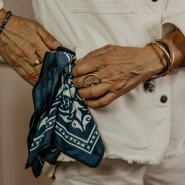 Foulard bleu sarcelle | Freedom Fighters