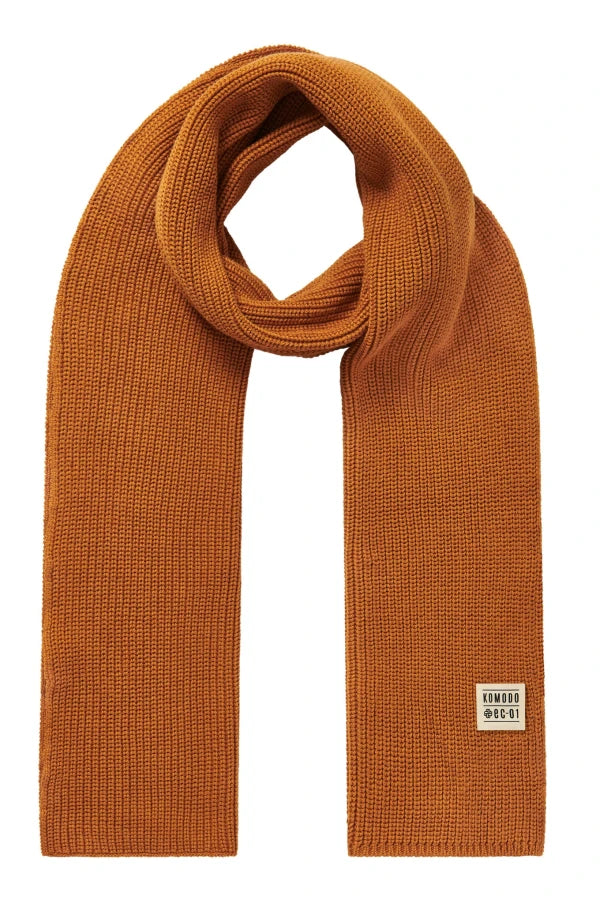 LONDON - Organic Cotton Scarf Mustard