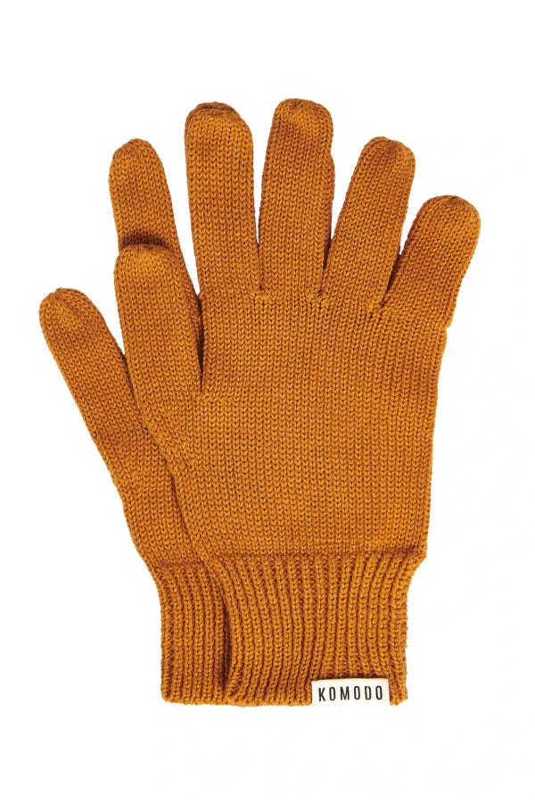 CITY - Organic Cotton Gloves Mustard