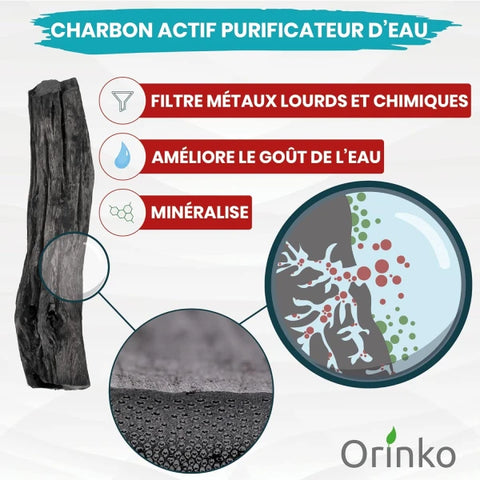 Binchotan Japonais de Kishu X3 – Charbon Actif pour Purification