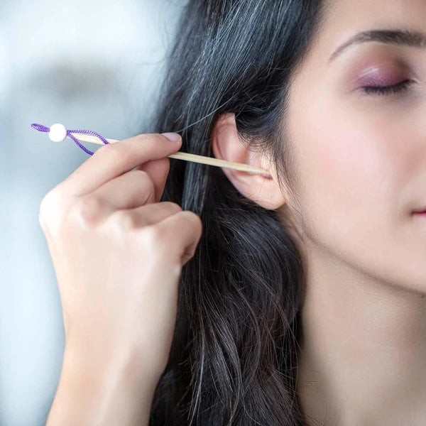 Cure-Oreille Japonais en Bambou X5 - Cure Oreille Écologique