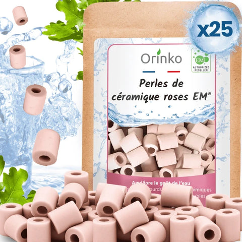 Perles de Céramique EM® Roses x25