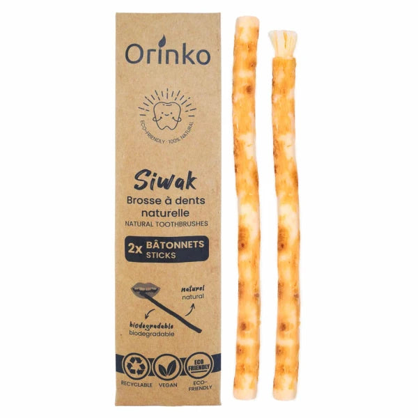 Bâtons de Siwak x2 - Brosse à dents 100% naturelle
