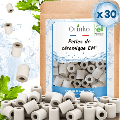 Perles De Céramique EM® Grises x30